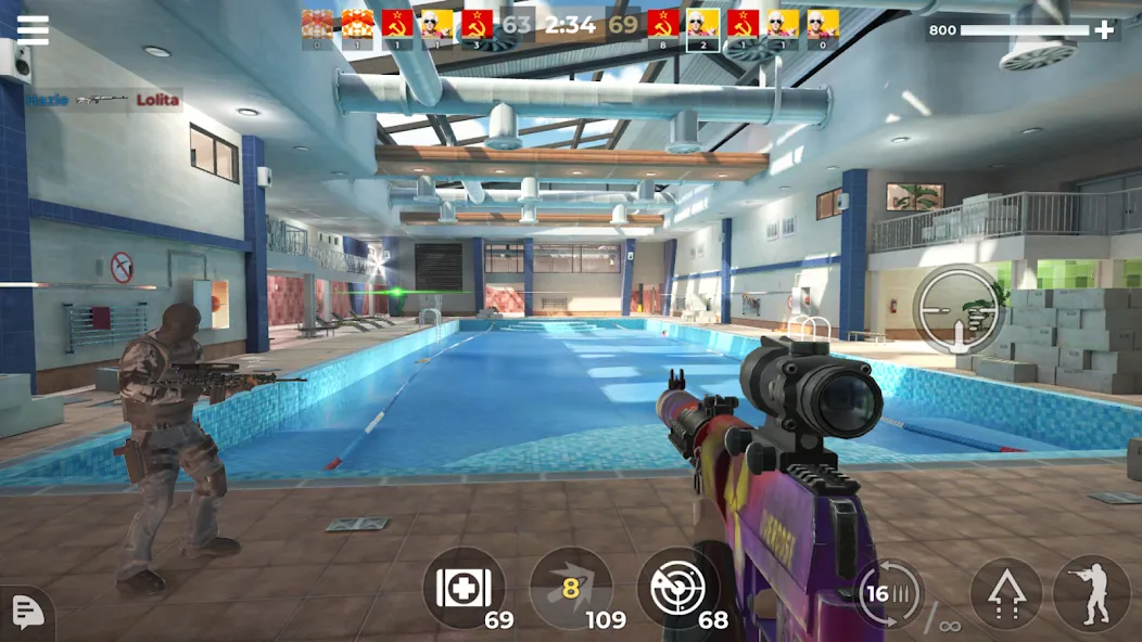 AWP Mode: Online Sniper Action (ЭЙВИПИ Режим)  [МОД Menu] Screenshot 3