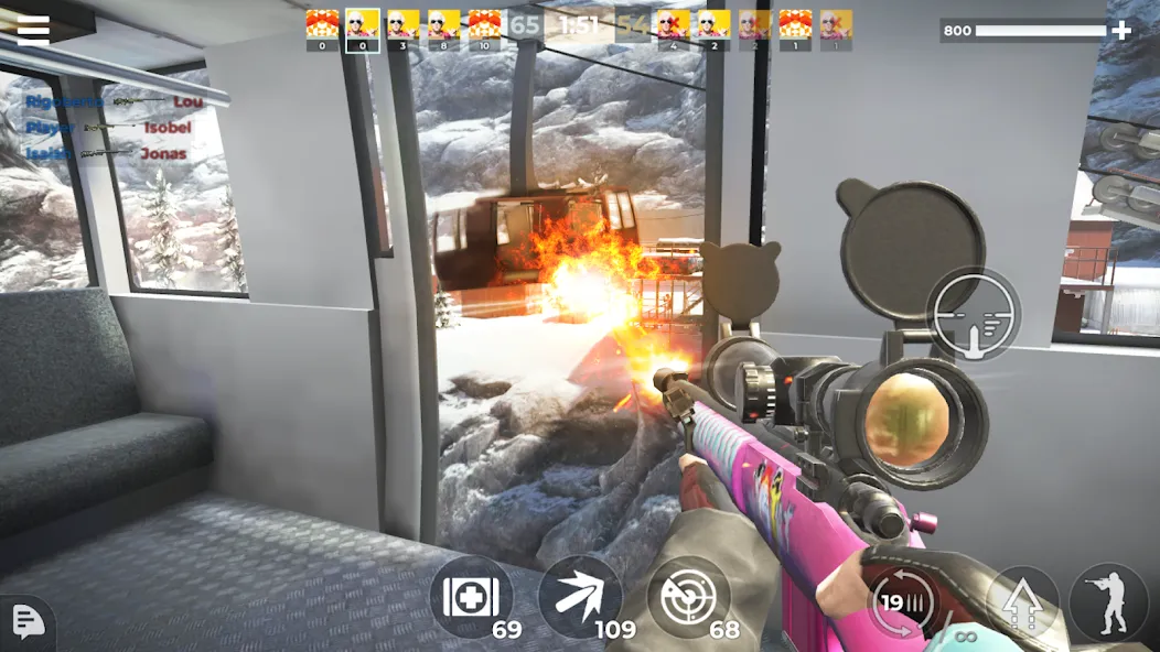 AWP Mode: Online Sniper Action (ЭЙВИПИ Режим)  [МОД Menu] Screenshot 4