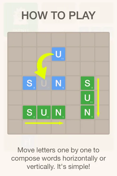 Word Monster Puzzle  [МОД Бесконечные монеты] Screenshot 2