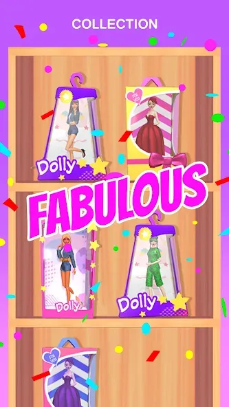 Doll Makeover - DIY 3D Dolly  [МОД Бесконечные монеты] Screenshot 5