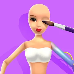 Скачать взлом Doll Makeover - DIY 3D Dolly  [МОД Бесконечные монеты] - последняя версия apk на Андроид