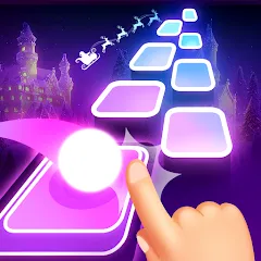 Взлом Tiles Hop: EDM Rush (Тайлс Хоп)  [МОД Много монет] - стабильная версия apk на Андроид