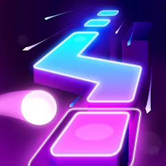 Скачать взломанную Dancing Ballz: Magic Tiles (Дансинг Болз)  [МОД Все открыто] - полная версия apk на Андроид