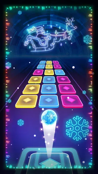 Color Hop 3D - Music Game (Цветной Хоп 3D)  [МОД Меню] Screenshot 2