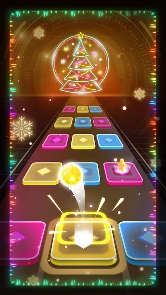 Color Hop 3D - Music Game (Цветной Хоп 3D)  [МОД Меню] Screenshot 4