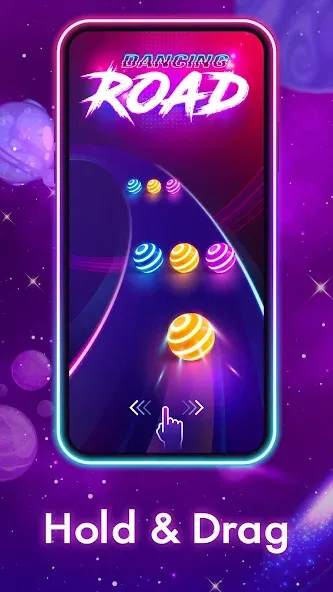 Dancing Road: Color Ball Run! (Дансинг Роад)  [МОД Menu] Screenshot 3