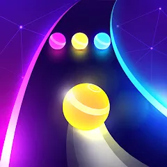 Взлом Dancing Road: Color Ball Run! (Дансинг Роад)  [МОД Menu] - последняя версия apk на Андроид