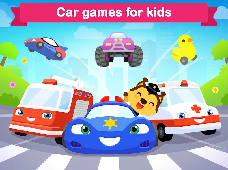 Car games for kids & toddler  [МОД Бесконечные деньги] Screenshot 5