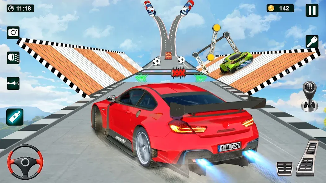 GT Car Stunt 3D: Ramp Car Game  [МОД Mega Pack] Screenshot 4