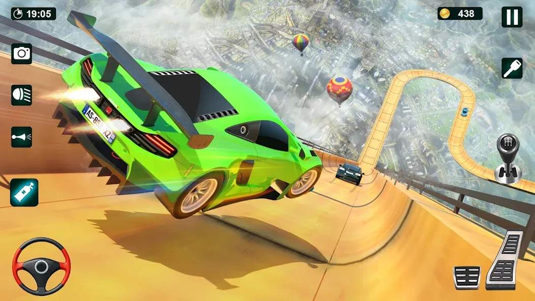 GT Car Stunt 3D: Ramp Car Game  [МОД Mega Pack] Screenshot 5