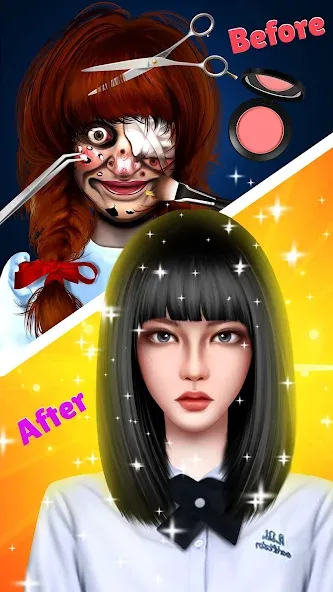 Makeup Salon: Makeover ASMR (Мейкап салон)  [МОД Меню] Screenshot 5