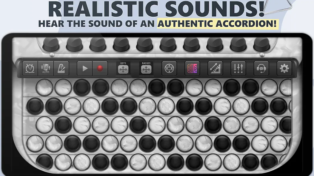 Accordion Chromatic Button (Аккордеон с хроматическими кнопками)  [МОД Бесконечные деньги] Screenshot 1