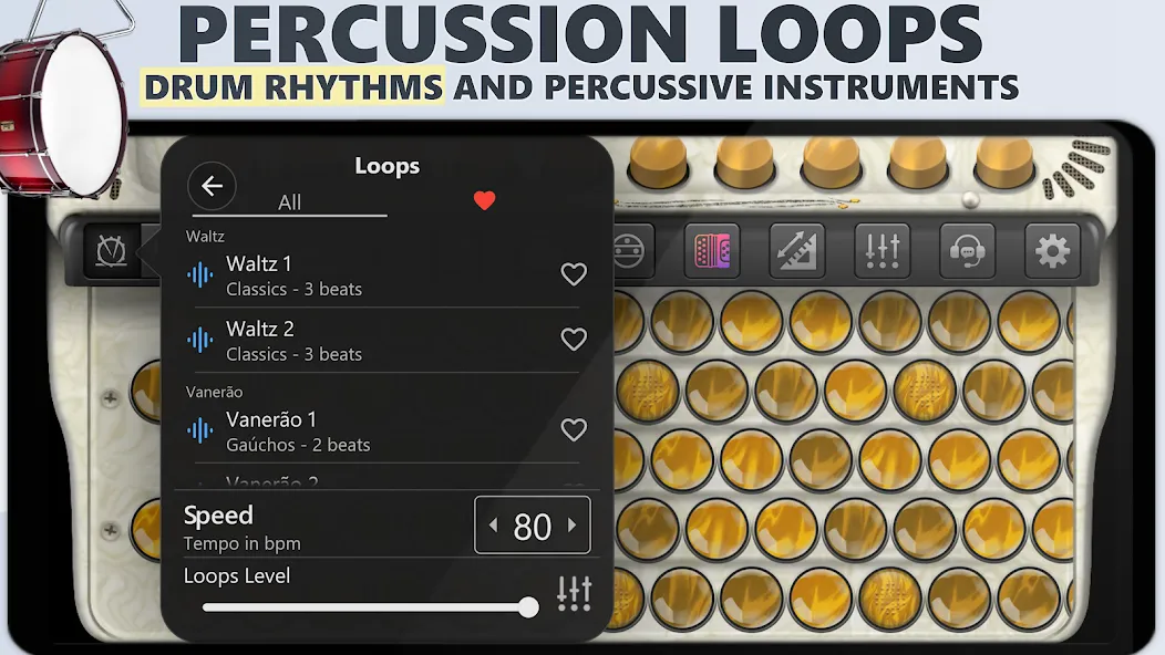 Accordion Chromatic Button (Аккордеон с хроматическими кнопками)  [МОД Бесконечные деньги] Screenshot 3