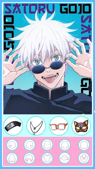 Anime Avatar Maker 2: Dress Up (Долл Аниме Аватар Мейкер Гейм)  [МОД Unlocked] Screenshot 1