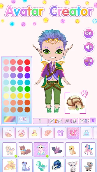 Chibi Doll Dress Up Games  [МОД Menu] Screenshot 4