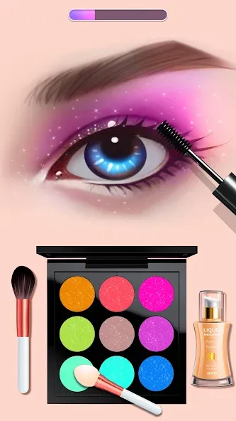 Makeup Kit - Color Mixing  [МОД Unlocked] Screenshot 3