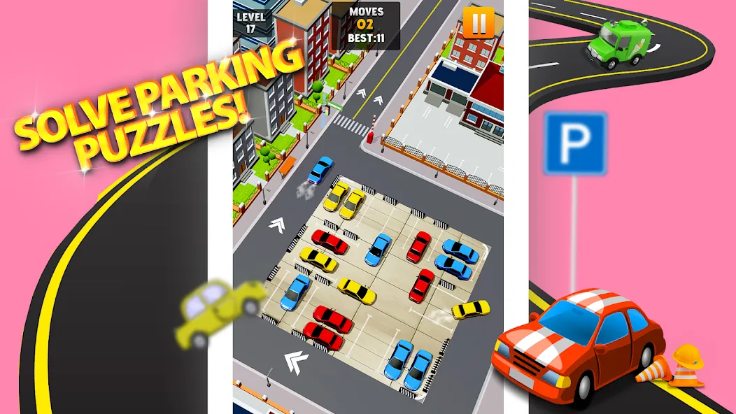 Park Master: Car Parking Jam (Парк Мастер)  [МОД Unlocked] Screenshot 5