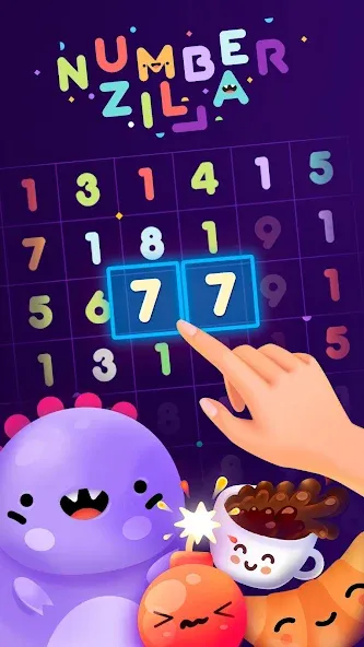 Numberzilla: Number Match Game (Намберзилла)  [МОД Menu] Screenshot 1