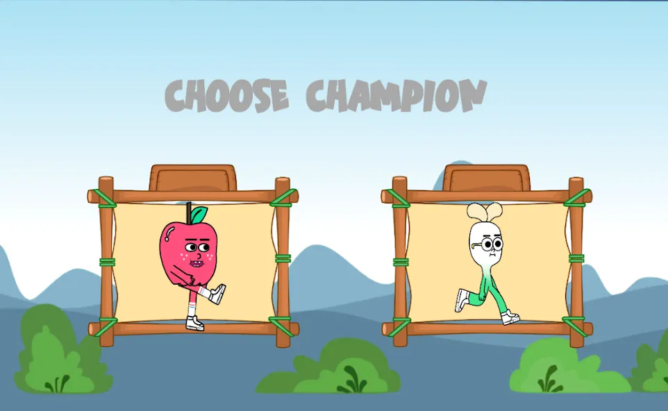 apple and onion running game (эппл энд онион раннинг гейм)  [МОД Unlimited Money] Screenshot 1