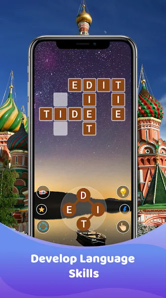 Word Game : Crossword (Кроссворд)  [МОД Много монет] Screenshot 2