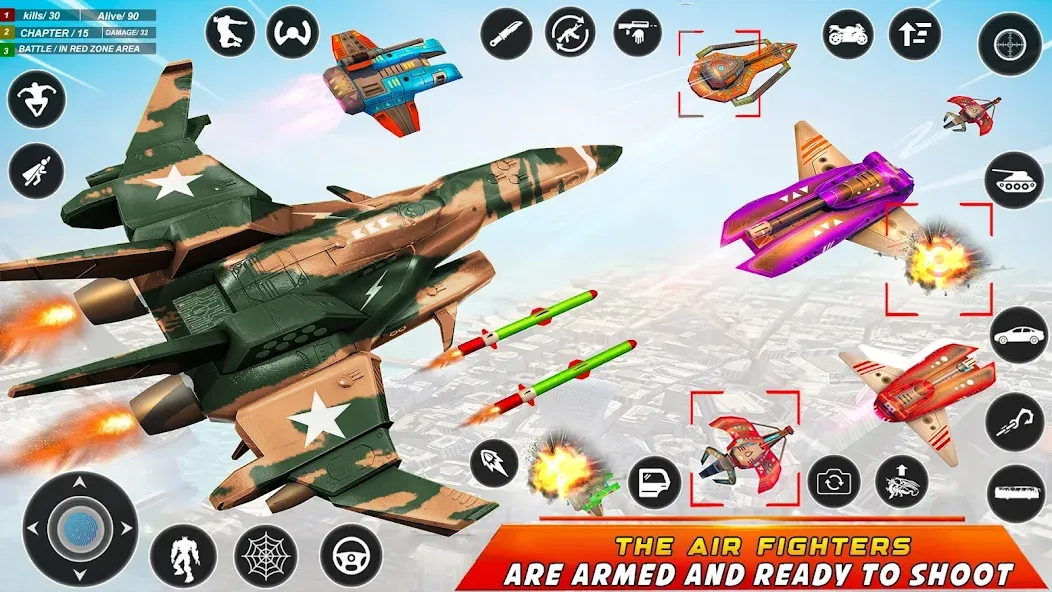 Army Bus Robot Car Game 3d  [МОД Menu] Screenshot 2