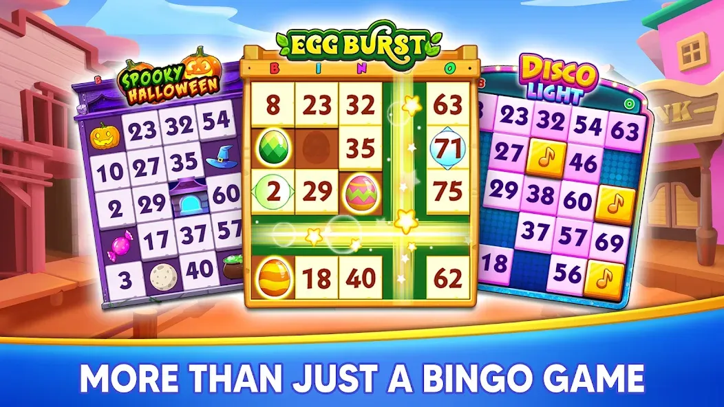 Bingo Holiday: Live Bingo Game  [МОД Бесконечные монеты] Screenshot 1