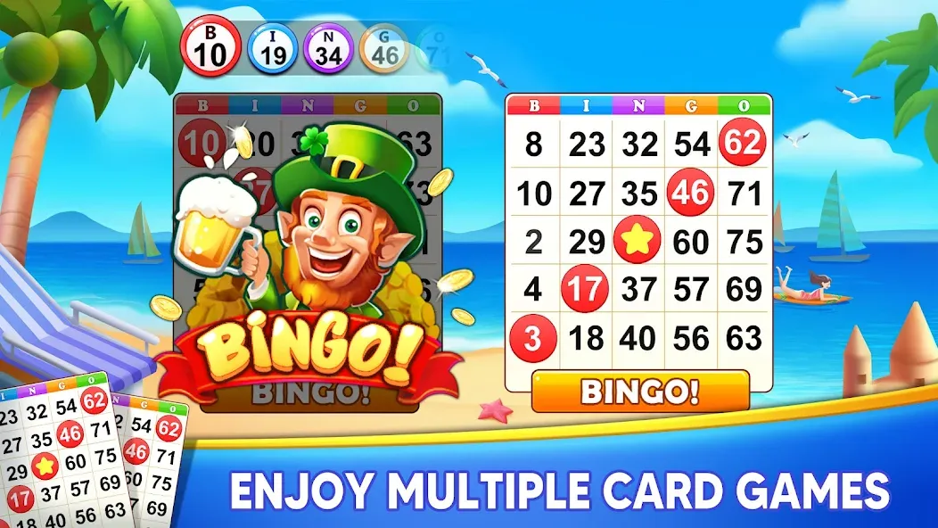 Bingo Holiday: Live Bingo Game  [МОД Бесконечные монеты] Screenshot 2