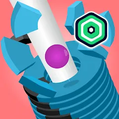 Скачать взломанную Havok Ball Robux Roblominer (Хавок Балл Робукс Робломайнер)  [МОД Меню] - последняя версия apk на Андроид