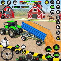 Взлом Tractor Farming: Tractor Games (Тракторное хозяйство)  [МОД Все открыто] - полная версия apk на Андроид