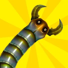 Скачать взломанную Worm.io - Gusanos Battle  [МОД Unlimited Money] - стабильная версия apk на Андроид