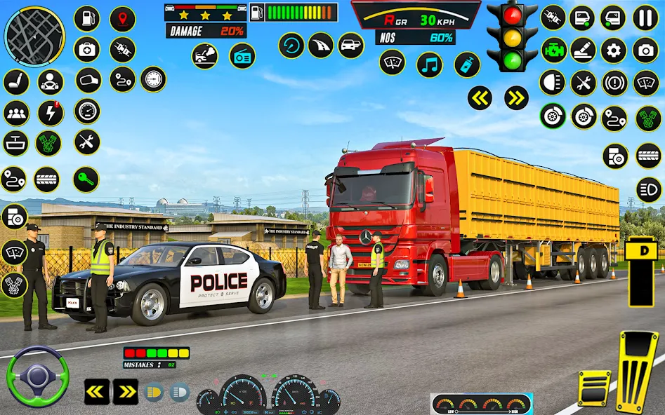 US Truck Simulator Game 2022 (Трак Симулятор)  [МОД Menu] Screenshot 3