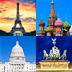Скачать взлом Capitals of the World - Quiz  [МОД Unlimited Money] - стабильная версия apk на Андроид