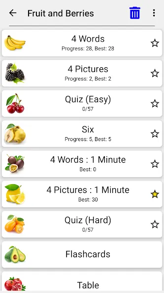 Fruit and Vegetables - Quiz  [МОД Много монет] Screenshot 5