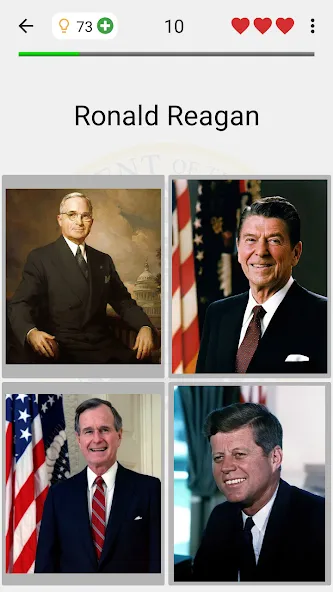 US Presidents and History Quiz  [МОД Меню] Screenshot 2