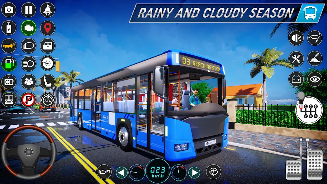 City Bus Simulator: Bus Games (Риал Сити Бас Симулятор Геймс)  [МОД Много монет] Screenshot 5