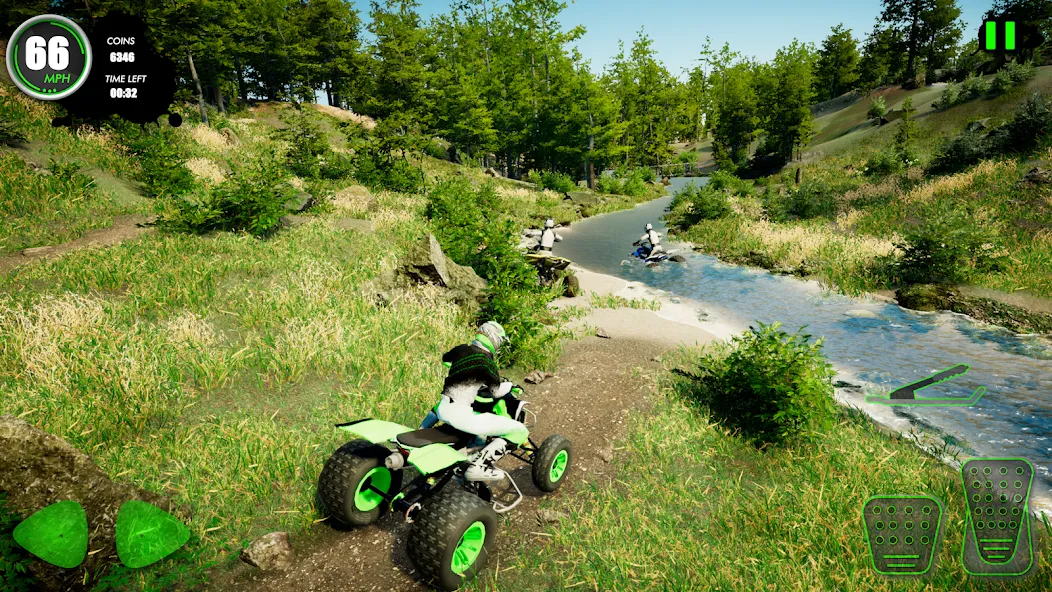 Atv Car Games Bike Offroad 4x4 (ЭиТиВи)  [МОД Много денег] Screenshot 1