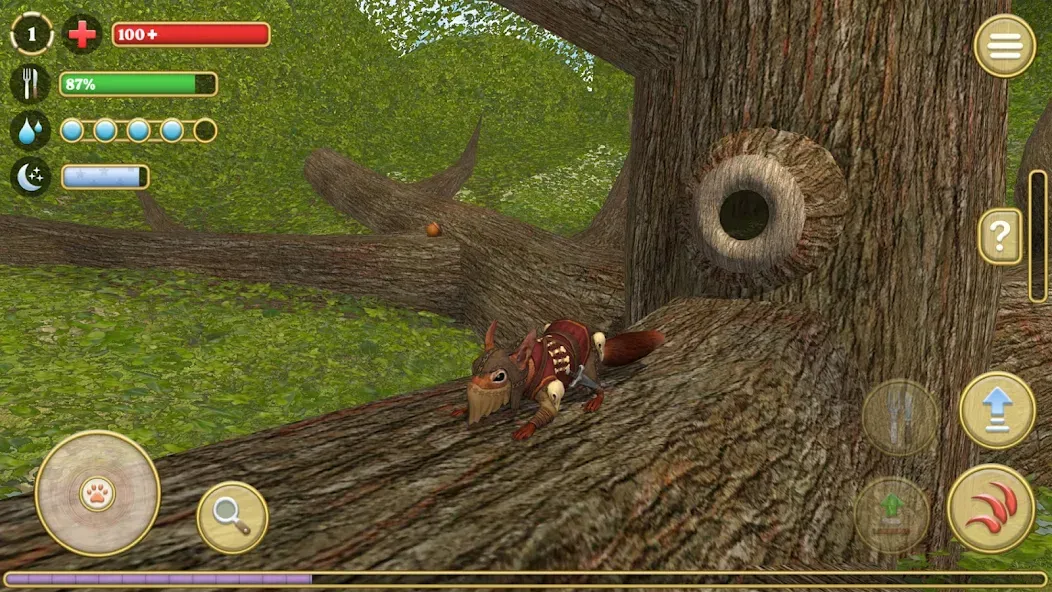 Squirrel Simulator 2 : Online  [МОД Много монет] Screenshot 3