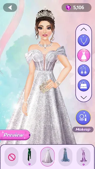 Dress Up Fashion: Makeup Games  [МОД Menu] Screenshot 2