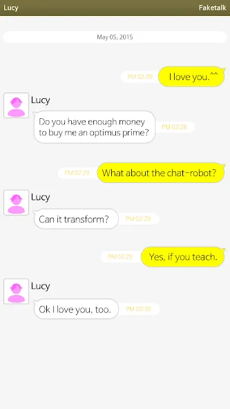 Faketalk - Chatbot (Фэйкталк)  [МОД Mega Pack] Screenshot 2