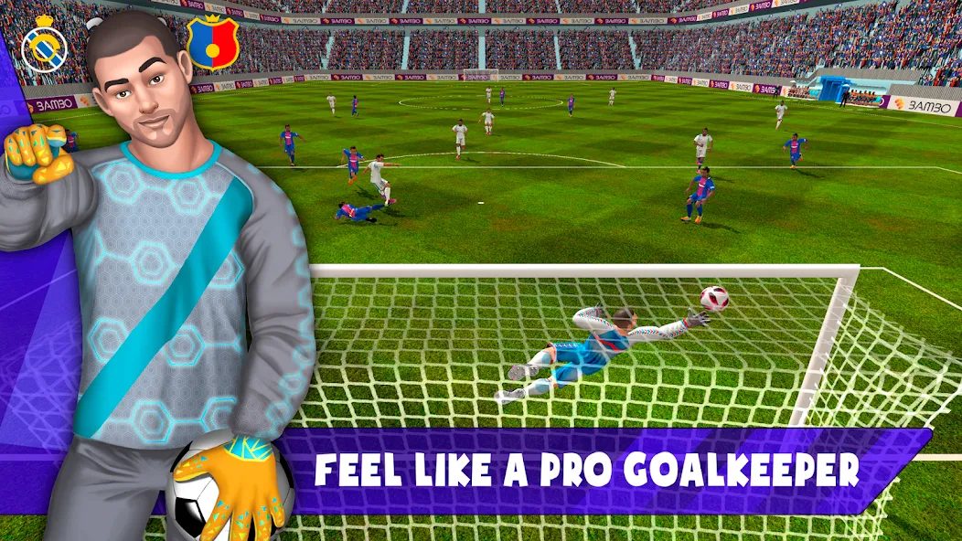 Soccer Goalkeeper 2024 (Соккер Голкипер 2022)  [МОД Много денег] Screenshot 4