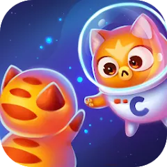Скачать взлом Space Cat Evolution: Kitty col  [МОД Много денег] - стабильная версия apk на Андроид