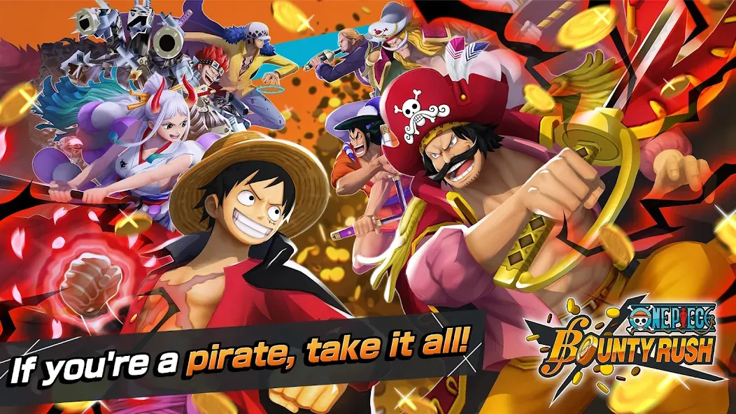 ONE PIECE Bounty Rush (ВАН ПИС Баунти Раш)  [МОД Много монет] Screenshot 1