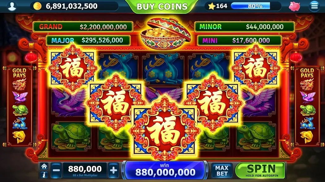 Slots of Vegas (Слоты Вегаса)  [МОД Много денег] Screenshot 1