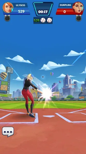 Baseball Club: PvP Multiplayer (Бейсбольный клуб)  [МОД Много монет] Screenshot 1