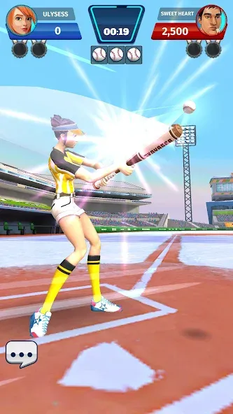 Baseball Club: PvP Multiplayer (Бейсбольный клуб)  [МОД Много монет] Screenshot 3