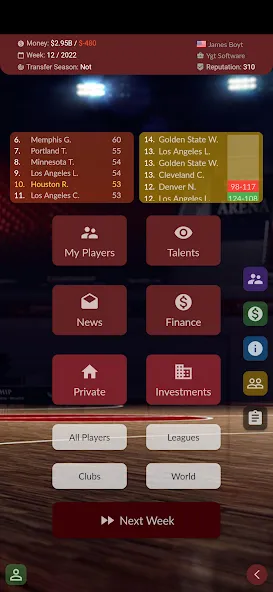 Basketball Agent (Баскетбольный агент)  [МОД Menu] Screenshot 1