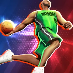 Взломанная Basketball Grand Slam (Баскетбол Гранд Слэм)  [МОД Unlimited Money] - последняя версия apk на Андроид