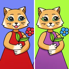 Взлом Find Differences: Cute Cats  [МОД Все открыто] - стабильная версия apk на Андроид