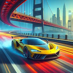 Взломанная Car Race 3D - Racing Master (С  3D  Гонки на автомобилях 3D)  [МОД Все открыто] - стабильная версия apk на Андроид