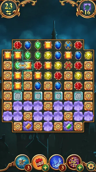 Clockmaker: Jewel Match 3 Game  [МОД Бесконечные монеты] Screenshot 5